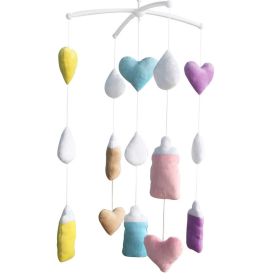 Plush Handmade Baby Crib Mobile Infant Toy Nursery