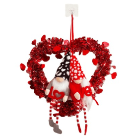 Valentine's Day Ornament Gift Faceless Doll Garland