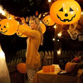Balloon Latex Pumpkin Balloons Halloween  Decorations
