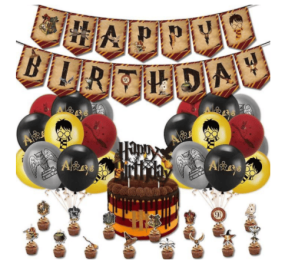 Harry Potter Themed Birthday Decoration Balloons Set