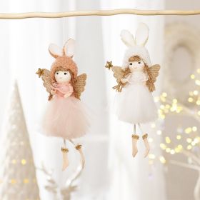 Christmas Tree Ornaments Set Plush Dolls Pendants