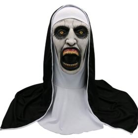 Nun Mask Horror Female Ghost Face Party Supplies