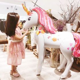 Tall Unicorn Baby Shower Party Decorations  Foil Balloons