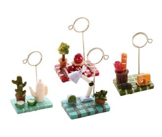 Card Photo Holders Resin Desk
