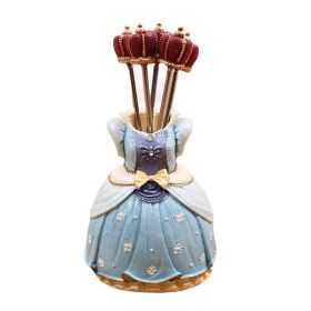 Cute Evening Dress Fruit Forks