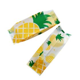 Plastic Machine Sealing Wrapper Bags, Pineapple Cake Candy