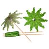 [Coconut Tree] 50 Pcs Disposable Bamboo Cocktail Pick