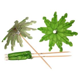 [Coconut Tree] 50 Pcs Disposable Bamboo Cocktail Pick