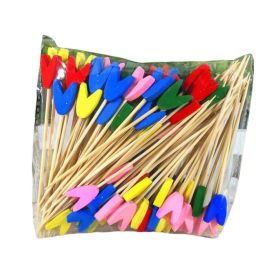 200 Pcs Disposable Cocktail Picks Party Supplies, Fruit/Cake