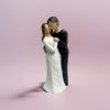 Kissing Couple Figurines Decor, Valentine Happy Wedding Bride