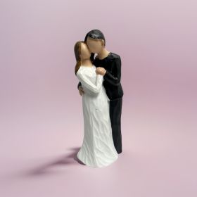Kissing Couple Figurines Decor, Valentine Happy Wedding Bride