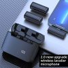 Dual Wireless Lavalier Microphone For IPhone IPad, Live Stream