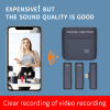 Dual Wireless Lavalier Microphone For IPhone IPad, Live Stream