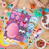 Easter Eggs Diy Craft Puzzle Party Game Stickers
