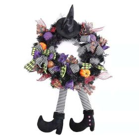 Halloween Door Hanging Wreath Haunted House Decoration
