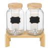 Beverage Dispenser, 2 Pack 1 Gallon Dispensers for Parties