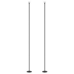 String Light Poles for Outside Hanging