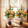 Artificial Camellia Tree 2 Pack, 36"Faux in a Pot