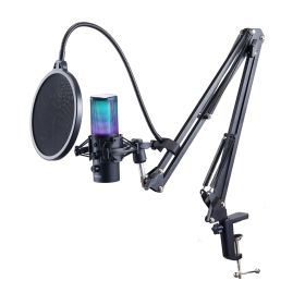 VEVOR USB Microphone, 192 kHz/24-bit,Condenser