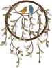 Metal Wall Art Bird on Tree Branch Silhouette