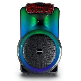 Emerson Portable Bluetooth 15" Party Speaker,Flame Lighting