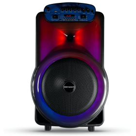Emerson Portable Bluetooth 12" Party Speaker with Flame Lighting