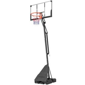Portable Basketball Hoop Outdoor, 8-10ft Adjustable