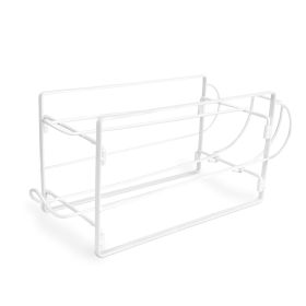 2-Tier Beverage Dispenser, White