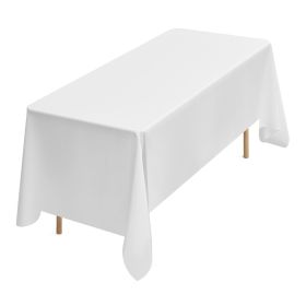 VEVOR White Tablecloths for Rectangle Tables
