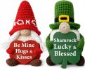 St Patricks Day Love Lucky Crochet Holiday Gnomes
