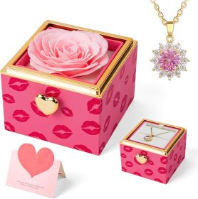 Gifts for Her Birthday, Funny Flip Rose Box