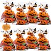 Halloween Treat Bags  100 pcs (6' x 9' Inch) 2.5 Mil Crystal Clear
