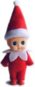 Tiny Baby Elf Doll | Christmas Miniature Elf Decoration