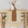 Boho Table Runner 72 Inches Long Thanksgiving Decor