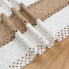 Boho Table Runner for Home Decor with Out Tassels