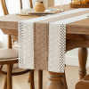 Boho Table Runner for Home Decor with Out Tassels