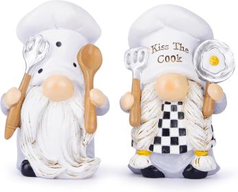 2PCS Mother Day Kitchen Chef Gnomes Decorations