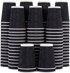 12 Disposable Coffee Cups - 120 Pack