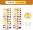 12 Count Cupcake Containers, Stackable Cupcake Carrier