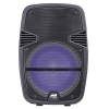 Naxa Portable 15 inch Bluetooth Party Speaker with Disco Light & Stand