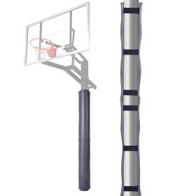 Basketball Pole Pad, 71 inch Tall and 1.2 inch Thick Heavy Duty Wrap Around Pole Padding, Fits 2-6.3 Round & 4.5x4.5 inch Square Pole