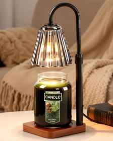 Black Candle Warmer Lamp with Timer Dimmer, Women