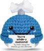 Cute Crochet Whale Valentines Day Gifts for Kids Friends