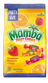 Mamba Fruit Chews, Chewy Candy, Party Size