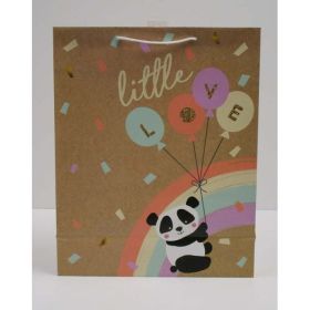 Way to Celebrate Baby All Occasion Extra Large Brown Paper Gift
