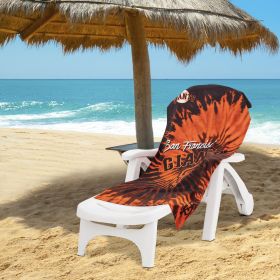 SF Giants OFFICIAL MLB "Psychedelic" Beach Towel
