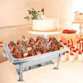 SOGA 9L Stainless Steel Chafing Food Warmer