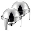 SOGA 2X 6L Stainless Steel Chafing Food Warmer
