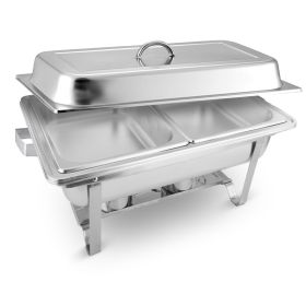 SOGA 4.5L Dual Tray Stainless Steel Chafing Food Warmer