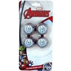 Avengers 100ct Mini Cupcake Liners